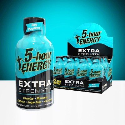 EXTRA 5 HOUR ENERGY BLUE RASPBERRY 12CT/PACK